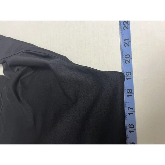 A'nue Ligne Black Boatneck Tunic Dress - Small 3/4 Sleeves Tactel/Lycra blend - Picture 7 of 9